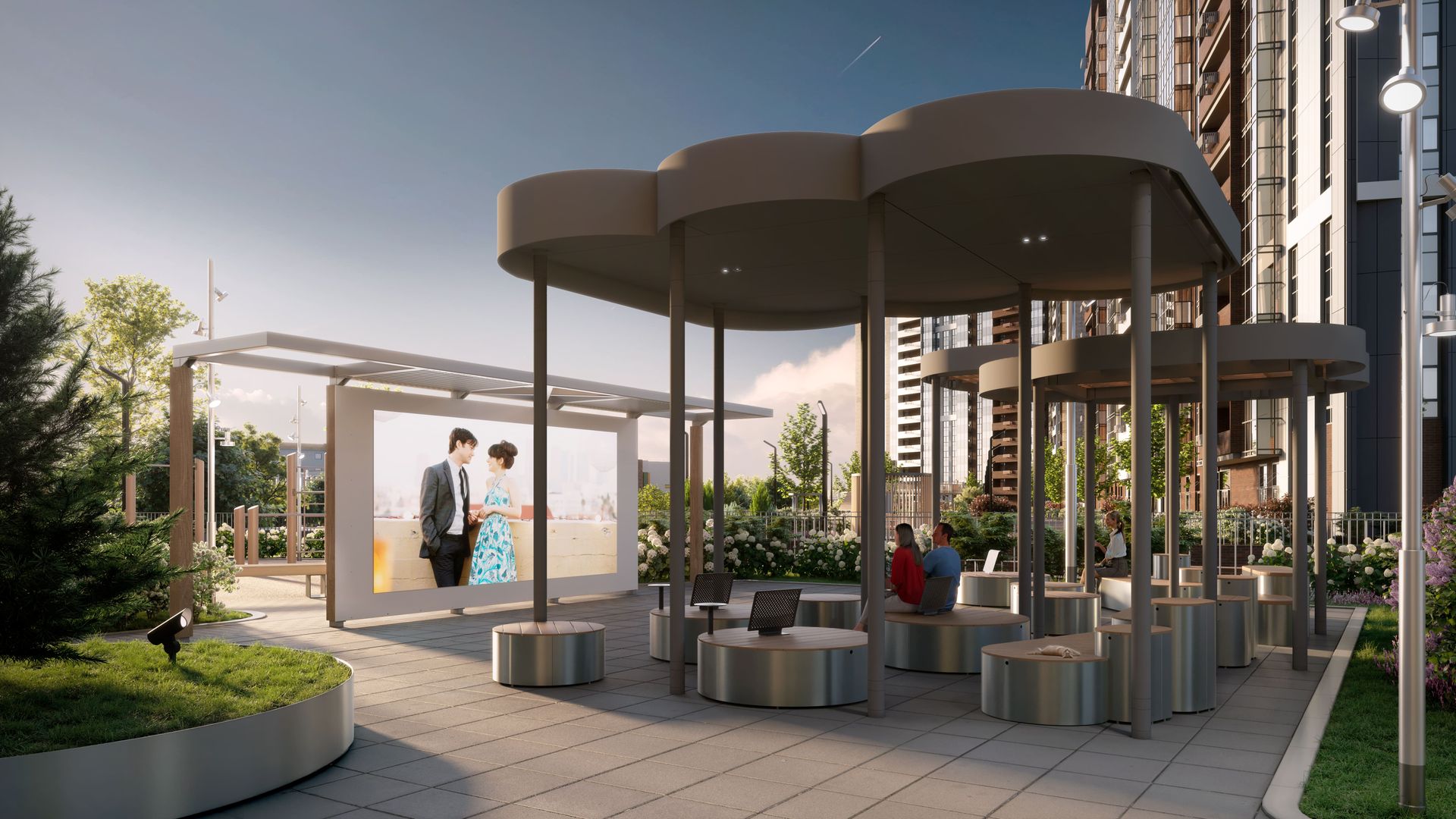 Главные роли